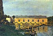 Alfred Sisley Maschinenhaus der Pumpe in Marly china oil painting artist